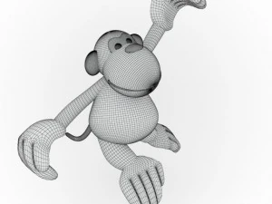 monkey toy 3D Model