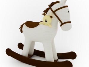 rocking horse Modèle 3D