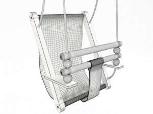 children swing 3D मॉडल