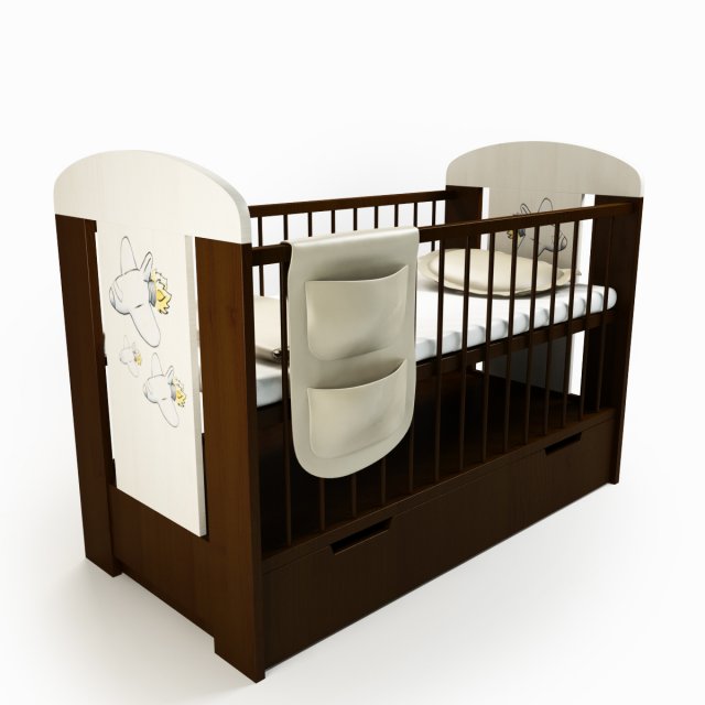 baby cot boy 3Dモデル .c4d .max .obj .3ds .fbx .stl .blend 