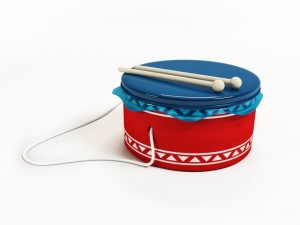 baby drum Modèle 3D