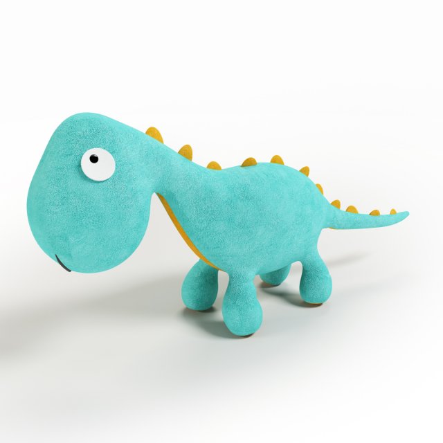 dino mascot 3D Модель .c4d .max .obj .3ds .fbx .stl .blend 