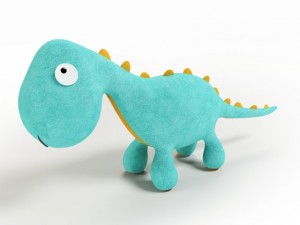 dino mascot Modelo 3D