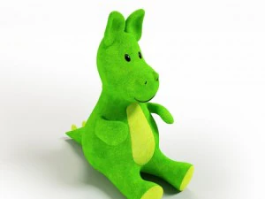 draak mascotte 3D Model