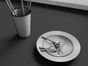 convexshapes kitchen decoration volume 1 3D Model