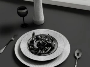 convexshapes kitchen decoration volume 1 3D Model