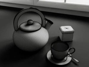 convexshapes kitchen decoration volume 1 3D Model