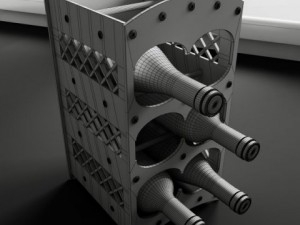 convexshapes kitchen decoration volume 1 3D Model