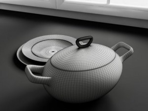 convexshapes kitchen decoration volume 1 3D Model