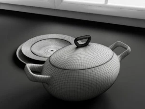 convexshapes kitchen decoration volume 1 3D Model