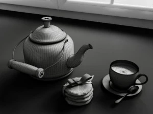 convexshapes kitchen decoration volume 1 3D Model