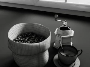convexshapes kitchen decoration volume 1 3D Model