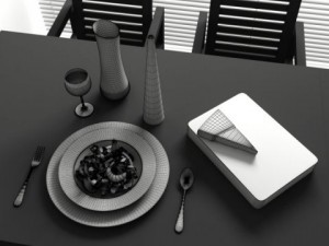convexshapes kitchen decoration volume 1 3D Model