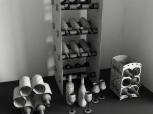 convexshapes kitchen decoration volume 1 3D Model