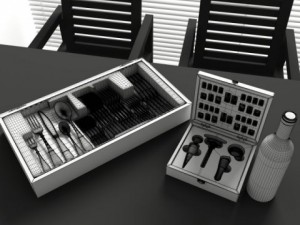 convexshapes kitchen decoration volume 1 3D Model