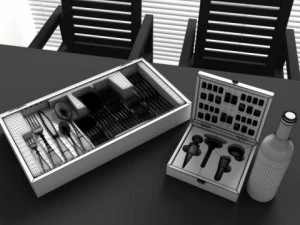 convexshapes kitchen decoration volume 1 3D Model