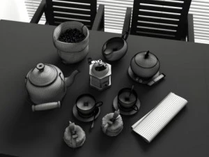 convexshapes kitchen decoration volume 1 3D Model