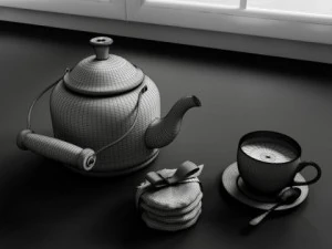 convexshapes kitchen decoration volume 1 3D Model