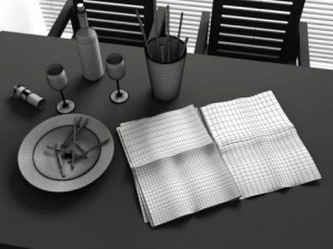 convexshapes kitchen decoration volume 1 3D Model