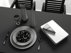 convexshapes kitchen decoration volume 1 3D Model