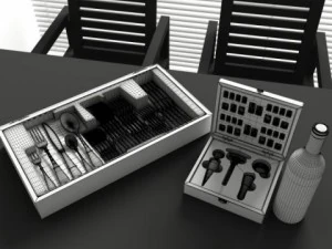 convexshapes kitchen decoration volume 1 3D Model