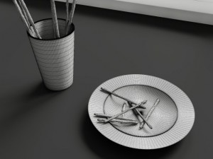 convexshapes kitchen decoration volume 1 3D Model