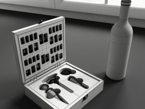 convexshapes kitchen decoration volume 1 3D Model
