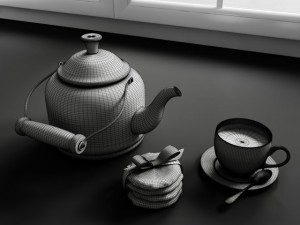 convexshapes kitchen decoration volume 1 3D Model