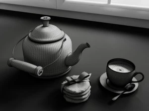 convexshapes kitchen decoration volume 1 3D Model