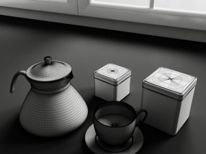 convexshapes kitchen decoration volume 1 3D Model