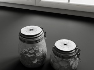 convexshapes kitchen decoration volume 1 3D Model