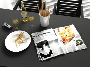 convexshapes kitchen decoration volume 1 3D Model