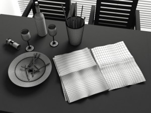 convexshapes kitchen decoration volume 1 3D Model