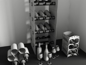 convexshapes kitchen decoration volume 1 3D Model