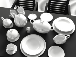 convexshapes kitchen decoration volume 1 3D Model