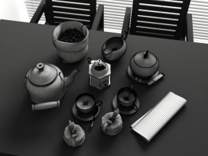 convexshapes kitchen decoration volume 1 3D Model