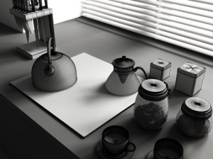 convexshapes kitchen decoration volume 1 3D Model
