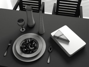 convexshapes kitchen decorationsset2 3D Модель