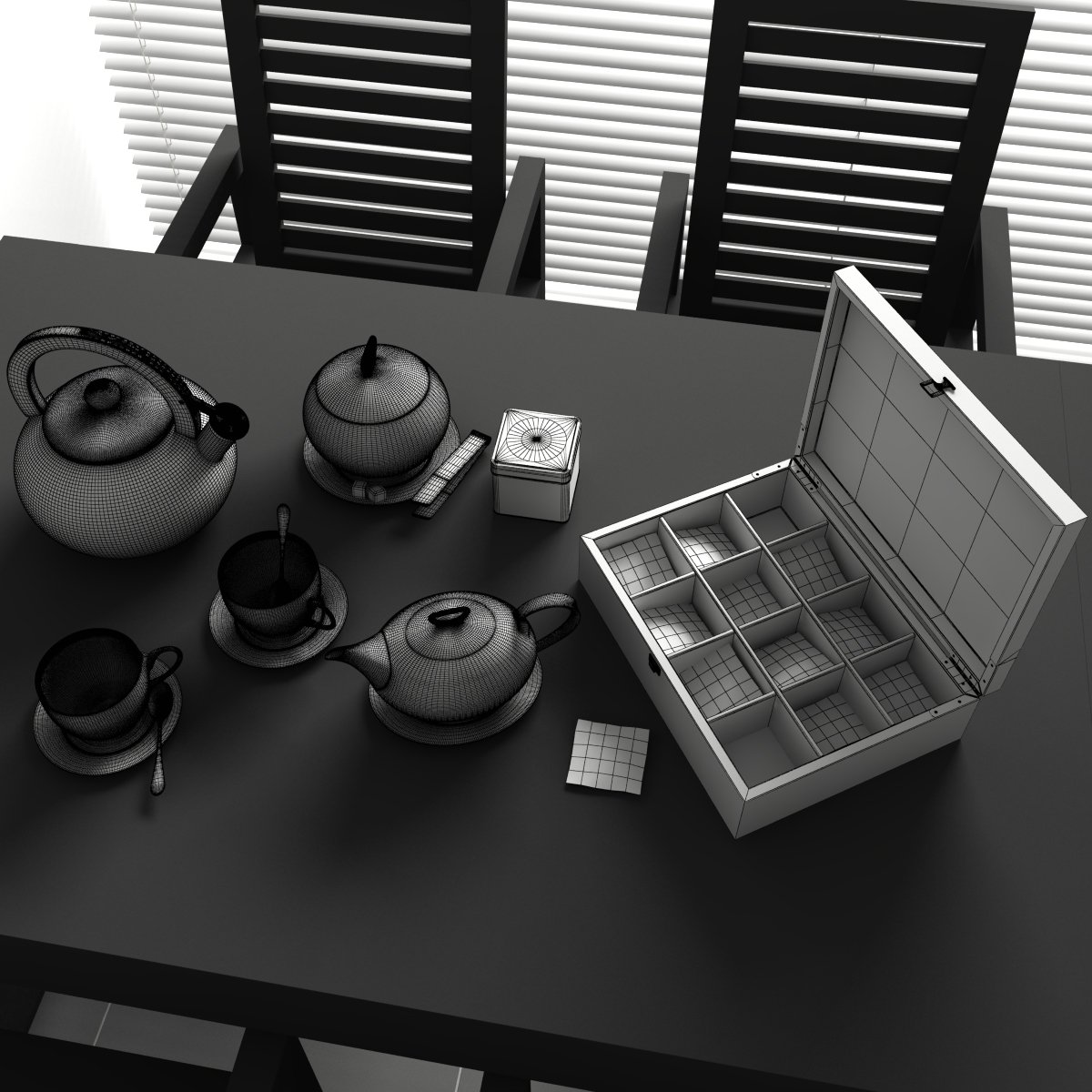 3d models kitchen