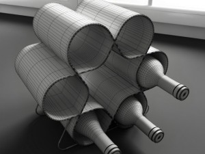 convexshapes kitchen decorationsset4 Model 3D