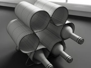 convexshapes kitchen decorationsset4 3D Model