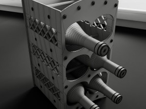 convexshapes kitchen decorationsset4 Model 3D