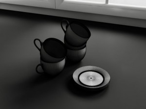 convexshapes kitchen decorationsset6 Model 3D