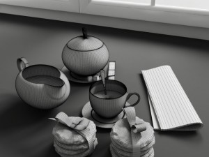 convexshapes kitchen decorationsset8 3D Модель