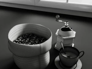 convexshapes kitchen decorationsset8 3D Model