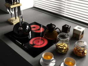 convexshapes kitchen decorationsset9 3D Model