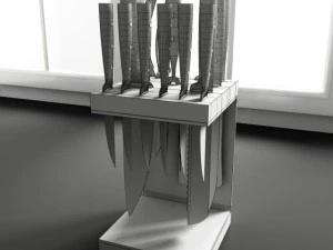 convexshapes kitchen decorationsset9 3D Model