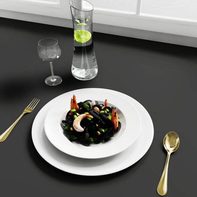 convexshapes  kitchen decorations  frutti di mare Modelo 3D .c4d .max .obj .3ds .fbx .stl .blend 