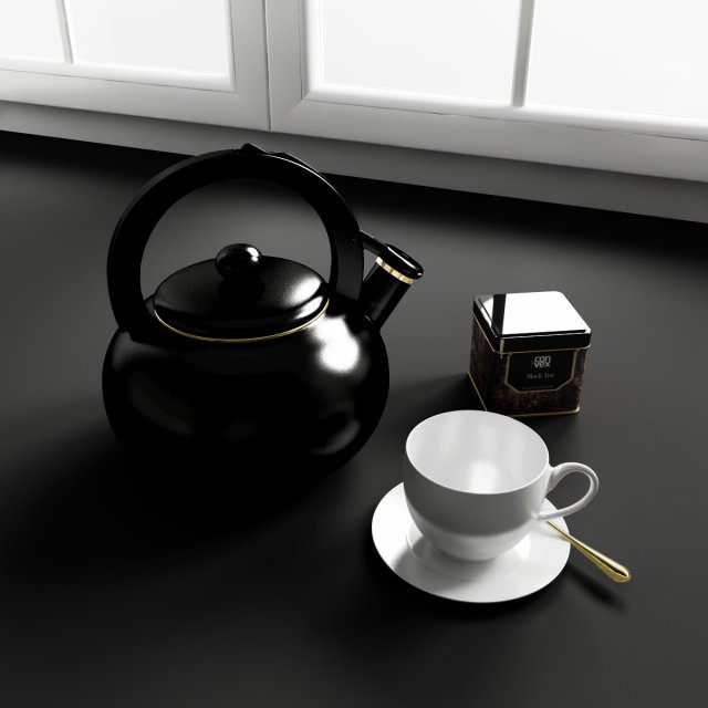 convexshapes   kitchen decorations  tea break 3D 模型 .c4d .max .obj .3ds .fbx .stl .blend 