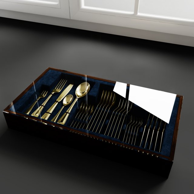 convexshapes   kitchen decorations  cuttlery box 3D मॉडल .c4d .max .obj .3ds .fbx .stl .blend 